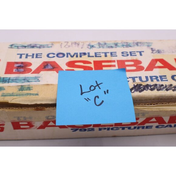 Baseball Trading Cards Topps 1985-7 Collectible Box Set Sport Team Not Counted - Picture 10 of 11